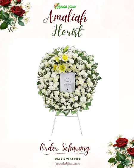 Krans Bunga Duka Pajambon